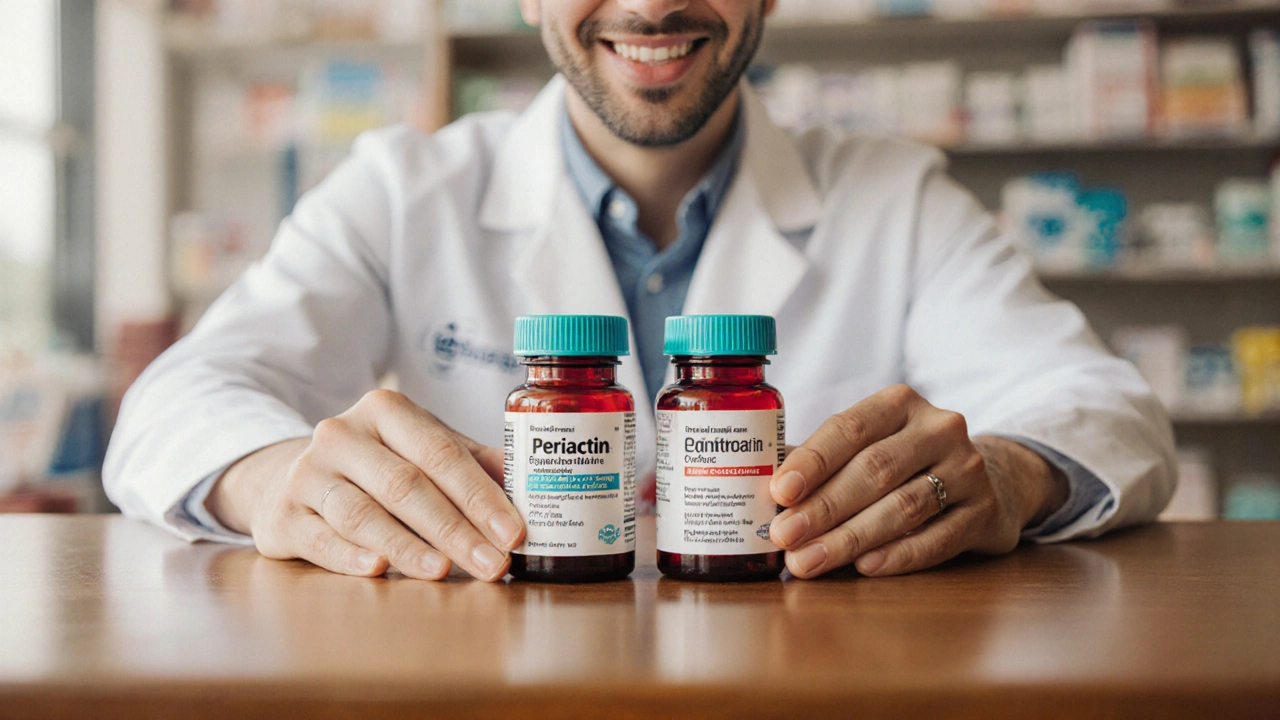 Periactin (Cyproheptadine) vs. Common Alternatives - Pros, Cons & Best Uses