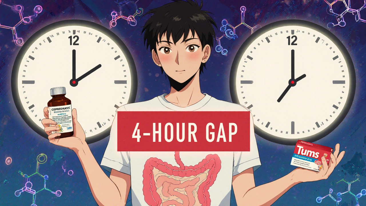 Antacids and Antibiotics: How to Time Your Doses to Avoid Dangerous Interactions